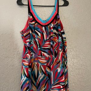 Nicole by Nicole Miller colorful dressy tank top